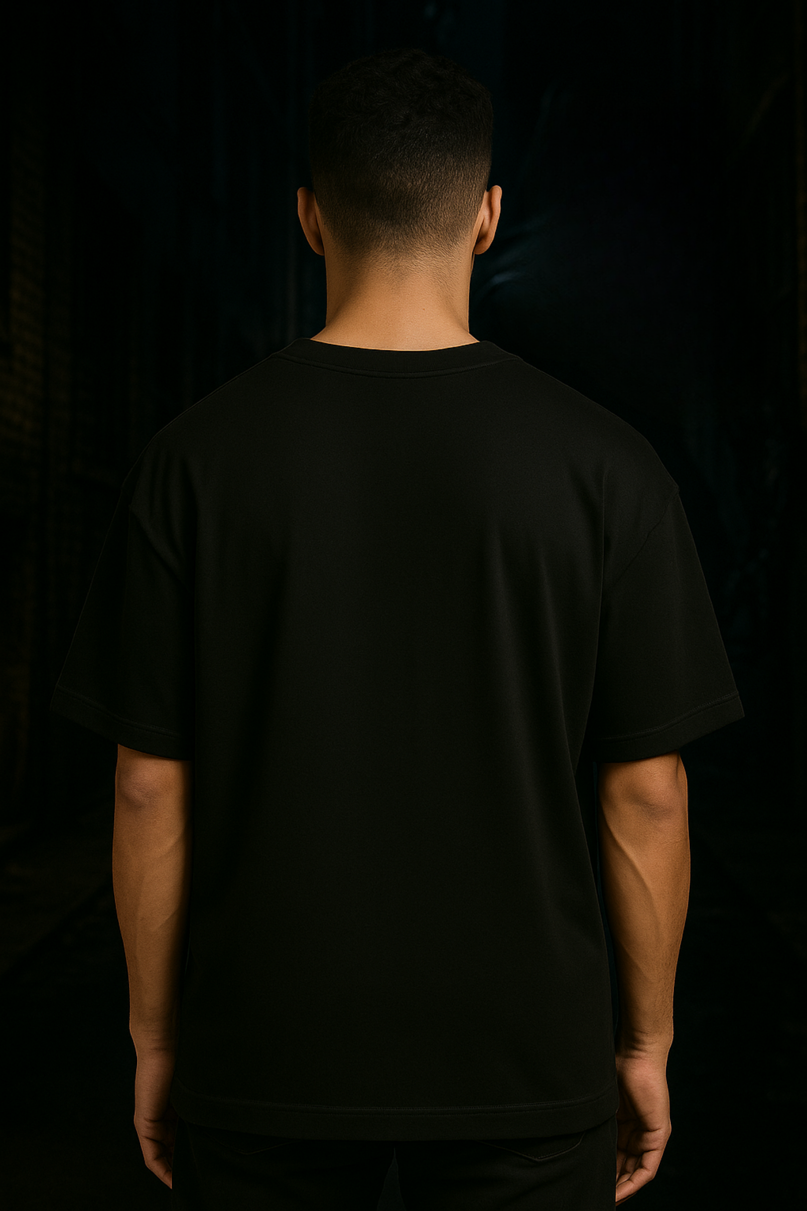 Hellfire Pop Ghost Rider| Oversized Classic T-Shirt 🔥💀 black