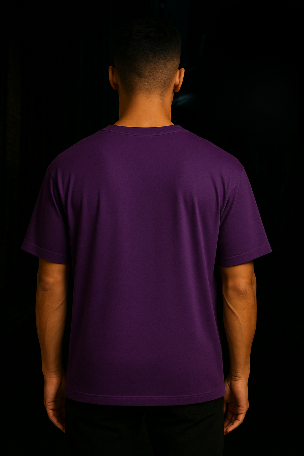 Hellfire Pop Ghost Rider| Oversized Classic T-Shirt 🔥💀 purple