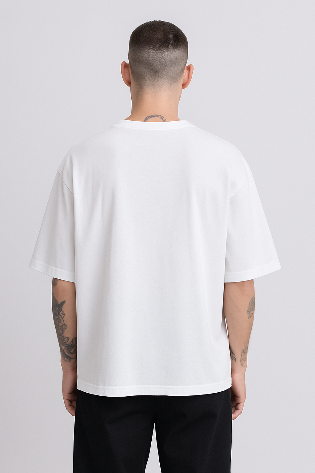 Lazy Thunder Thor | Oversized Calssic T-Shirt ⚡white