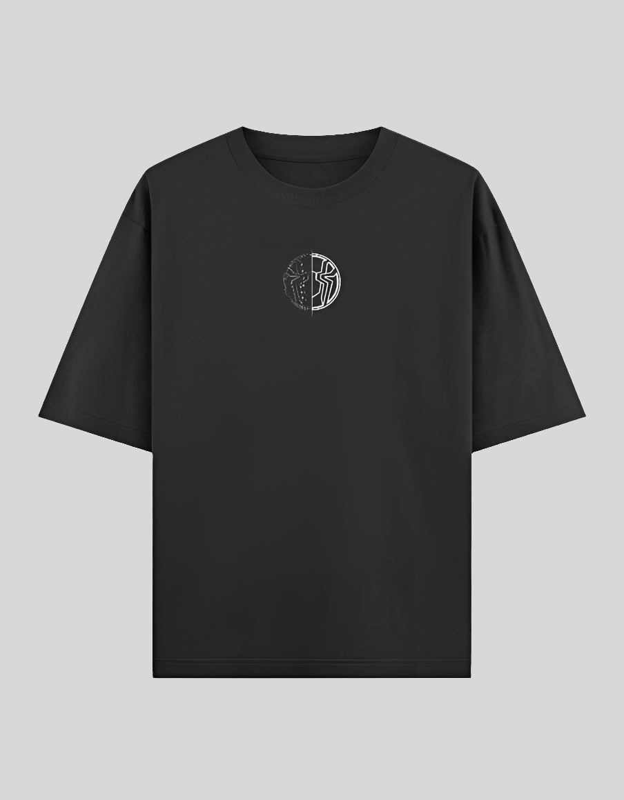 Men’s Oversized Classic Spider-Man T-Shirt Black