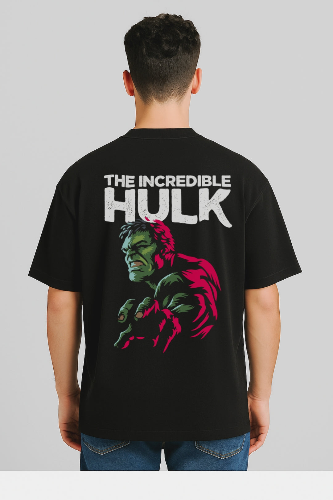 Smash Hulk Mode | Oversized Classic T-Shirt 💥💚 black