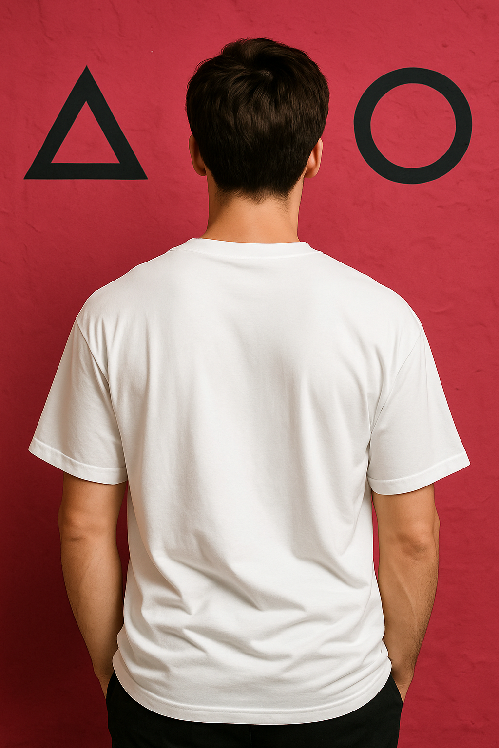 Squid Soldier Oversized Classic T-Shirt White