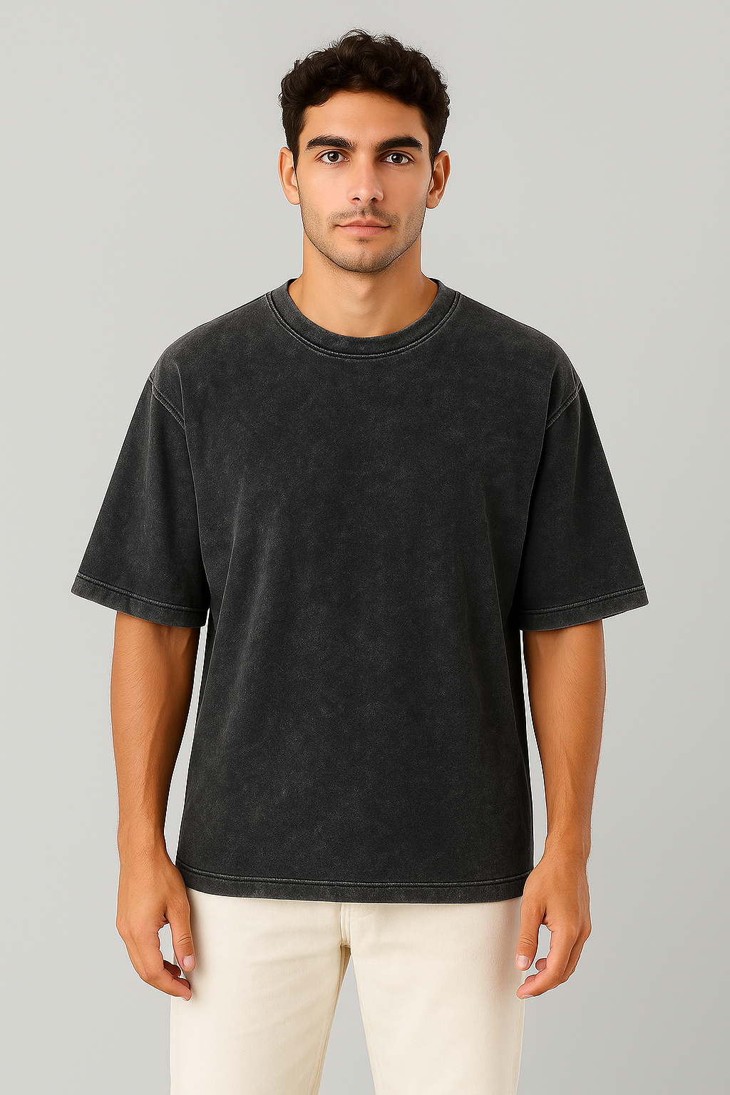 VENOM Oversized Graphic T-Shirt 🕷️ | Acid Wash Streetwear Style Acid Black