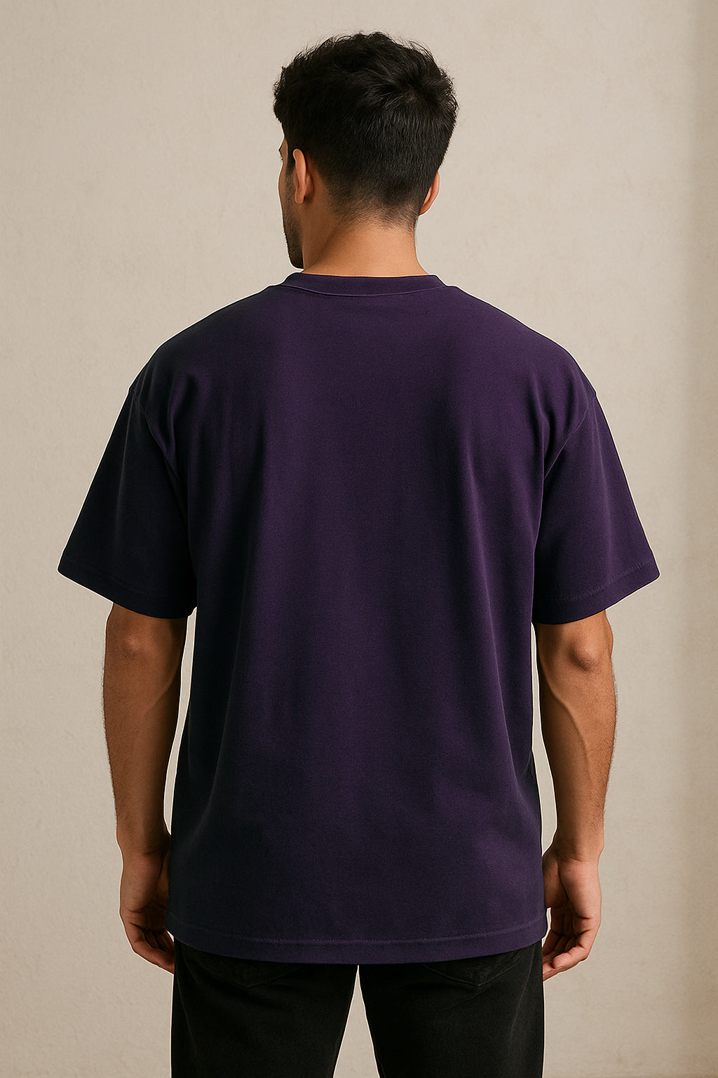 Iron legacy drip| Premium Oversized Classic Tshirt Purple